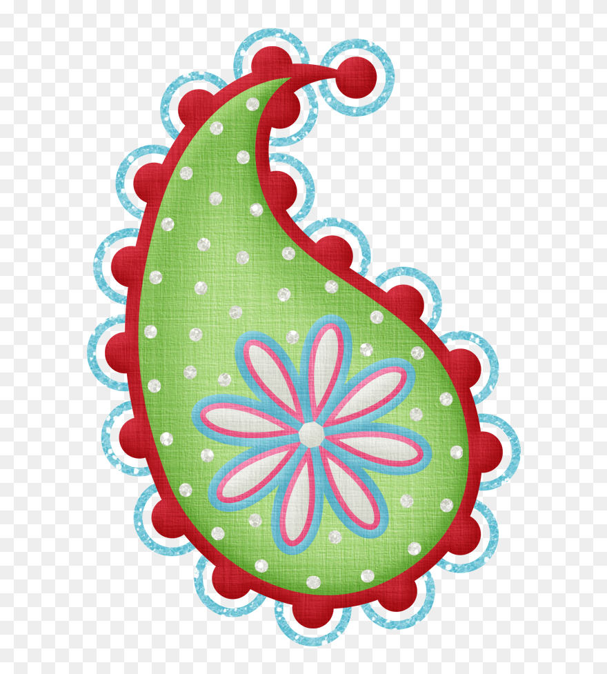 Paisley Heart Clipart Image Free Aw Burnin Paisley - Circle - Png Download