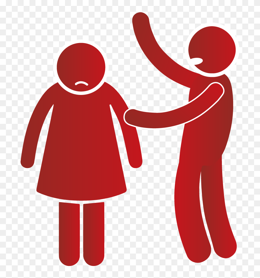 What Is Family And Domestic Violence - Violence Against Women Icon Clipart