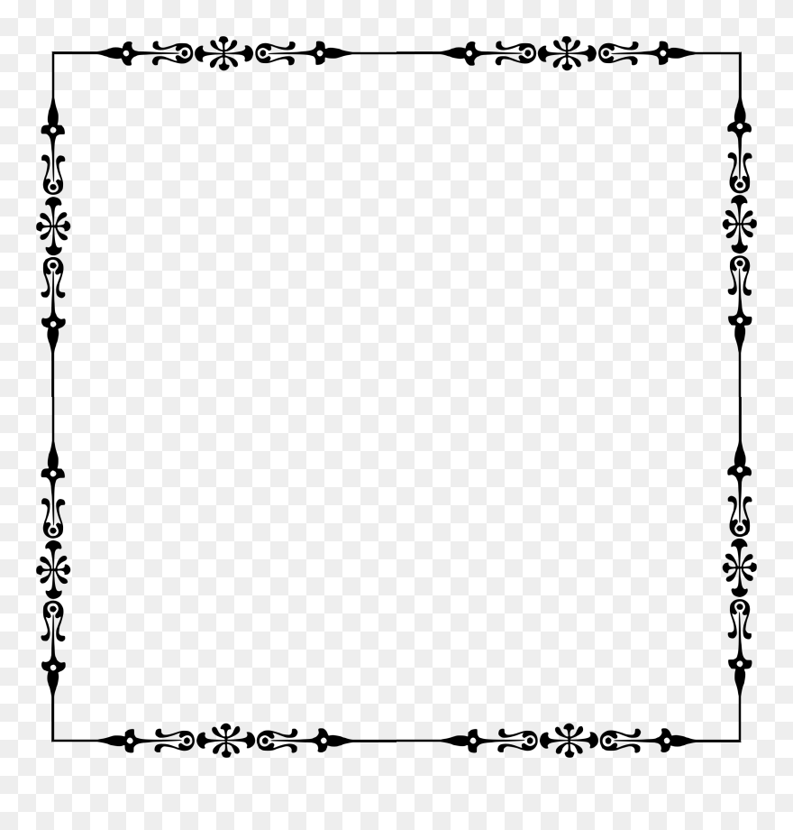 Victorian Square Clip Arts - Victorian Square Png Transparent Png