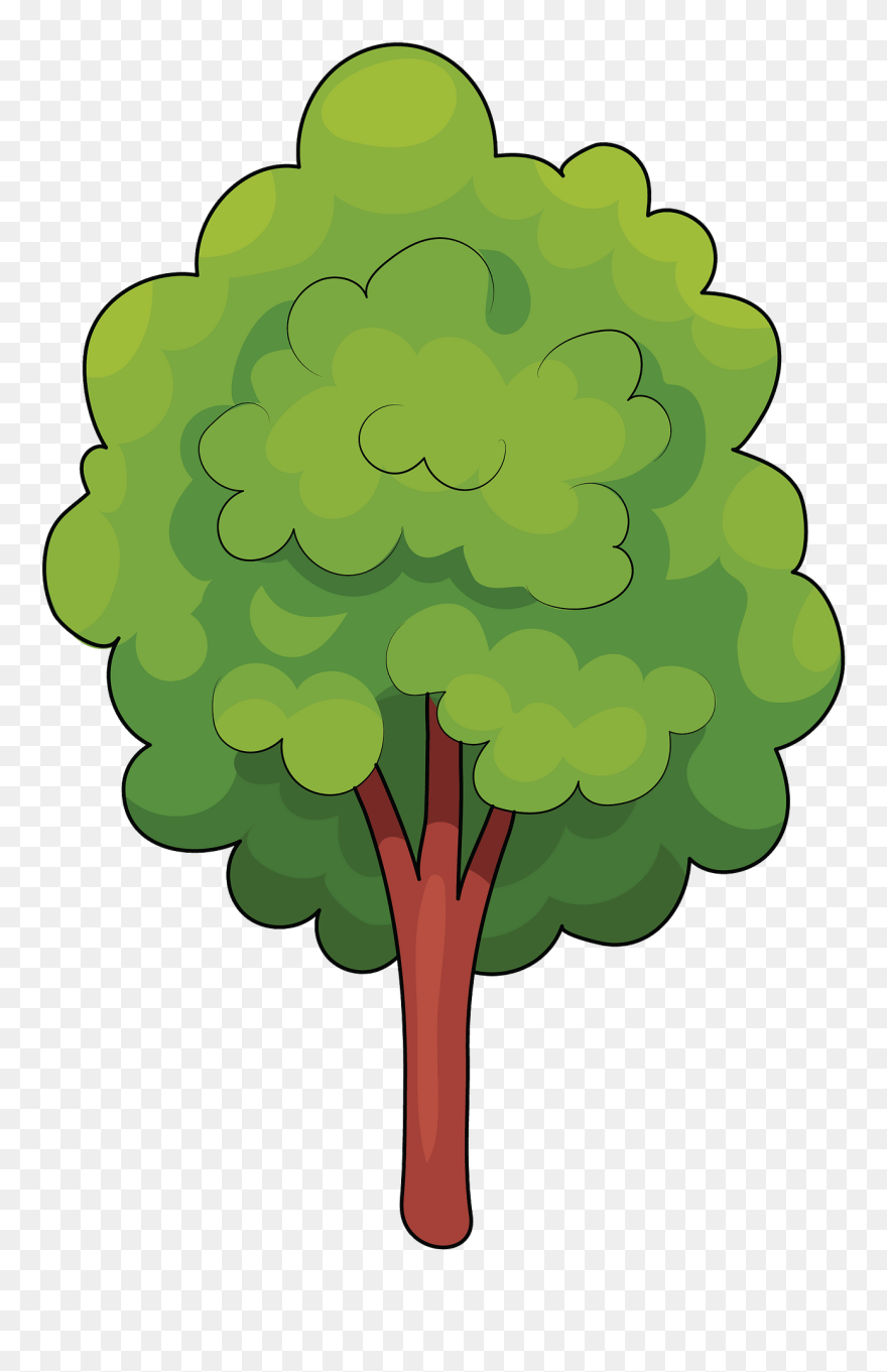 Tree Clipart Transparent Background - Png Download