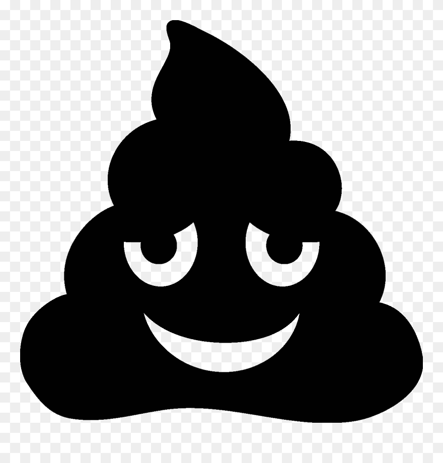 Pile Of Poo Emoji Feces Cdr - Transparent Background Poop Emoji Png Clipart