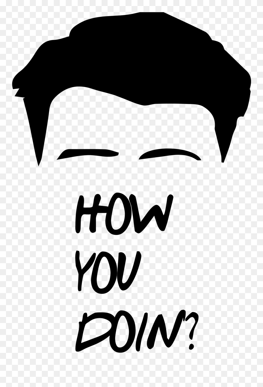 Friends How You Doin Clipart