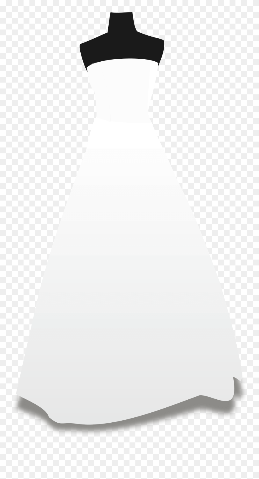 Friends Dress Alike Clipart - Transparent Wedding Dress Clipart - Png Download