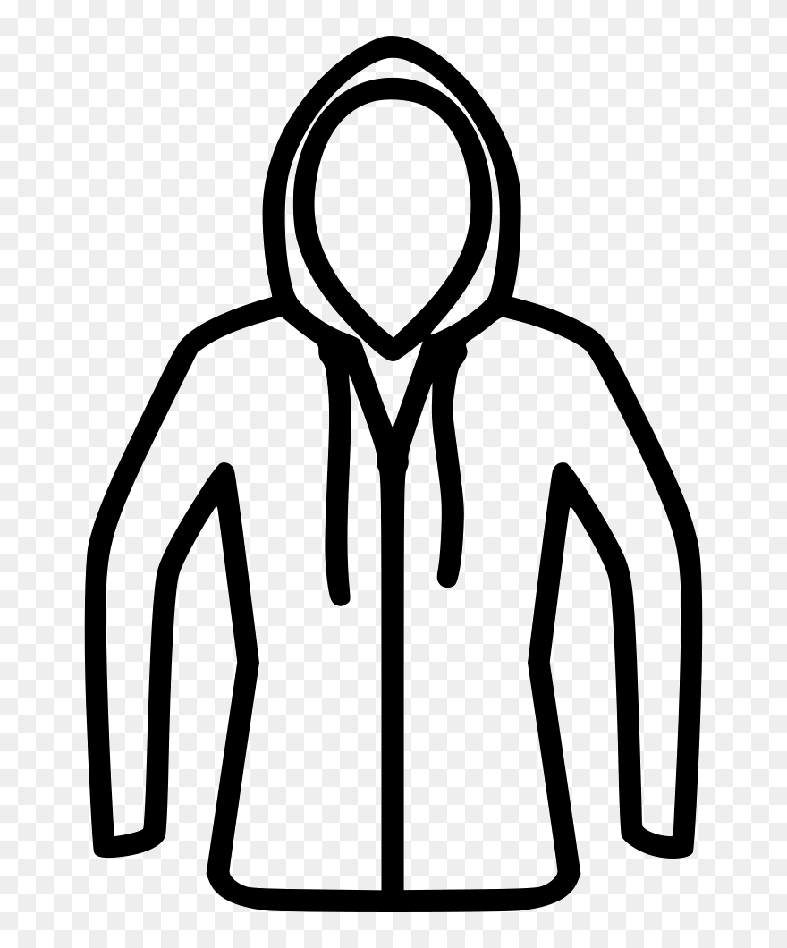 Jacket - Hoodie Jacket Drawing Png Clipart