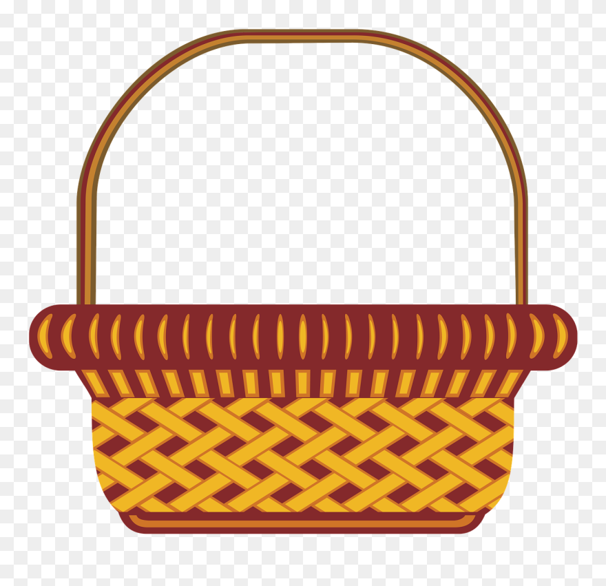 Basket Cartoon Png Clipart