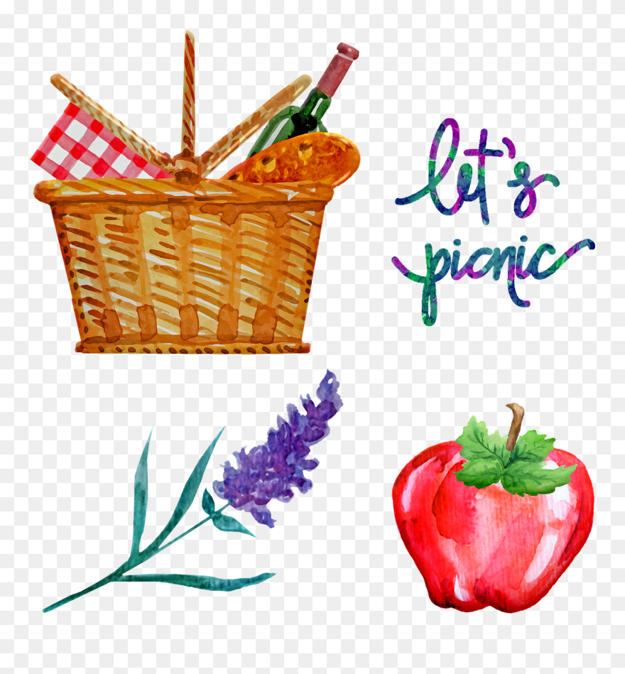 Picnic Basket Clipart