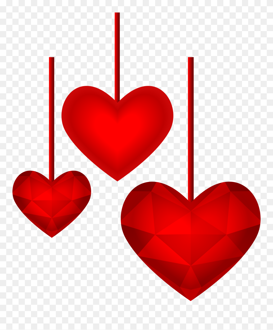 Lollipop Clipart Red Heart - Png Download