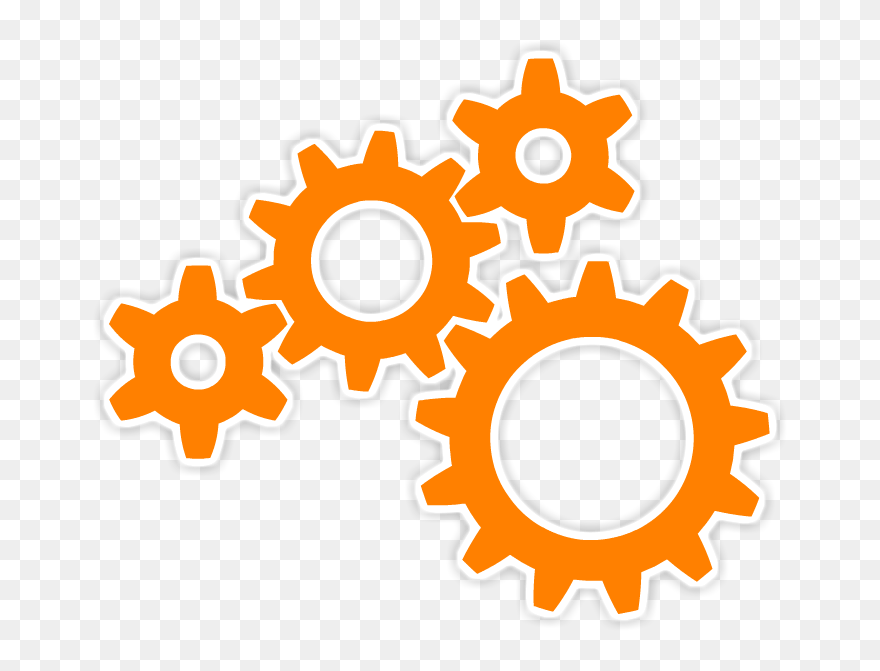 Transparent Gear Orange Gear Vector Png Clipart (5567243) PinClipart
