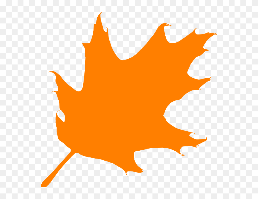 Oak Tree Leaf Silhouette Clipart