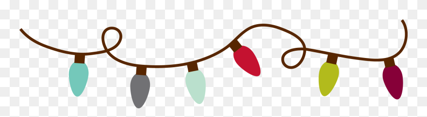 Christmas Lights Clipart - Png Download