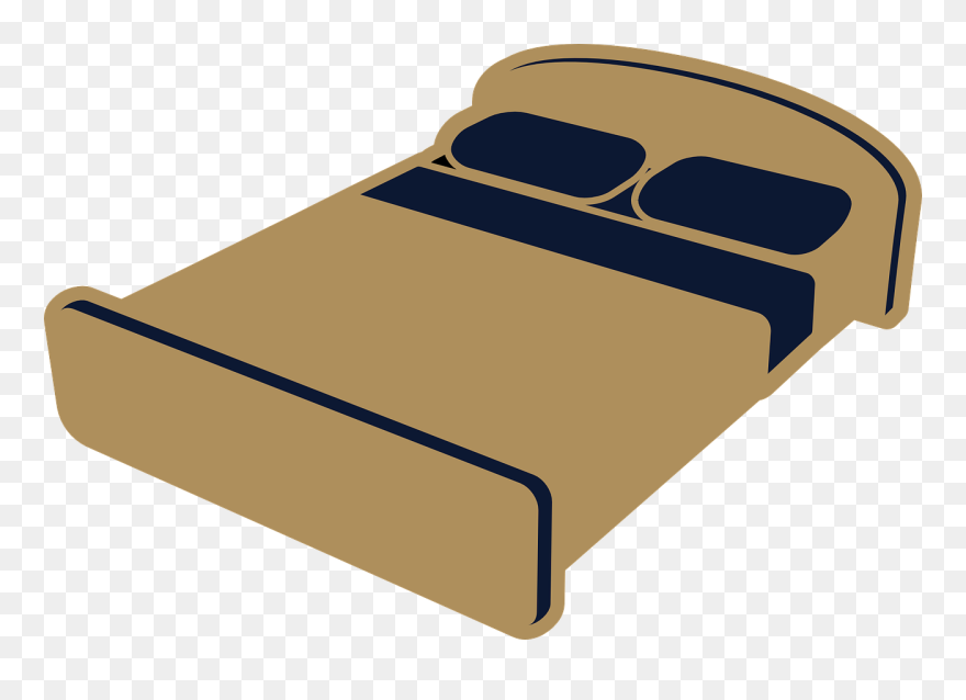 Clipart Bed Baby - Animasi Gambar Tempat Tidur - Png Download