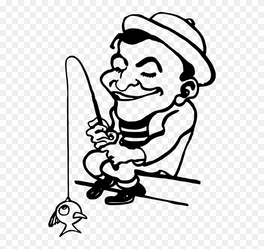 Art,monochrome Photography,monochrome - Fisher Clipart Png Transparent Png
