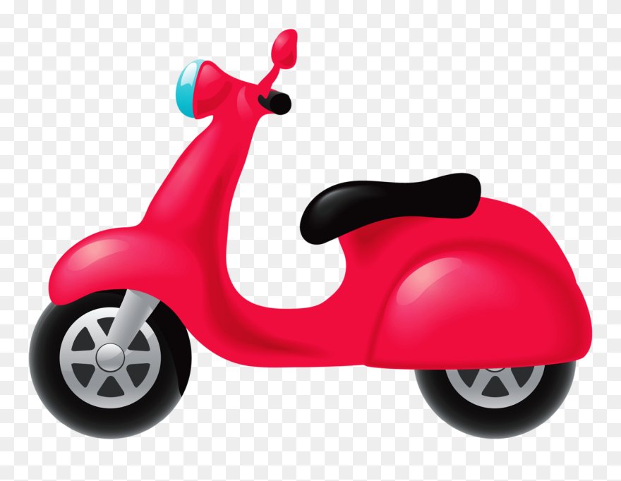 E Clipart Scooter - Clipart Transport Scooter - Png Download