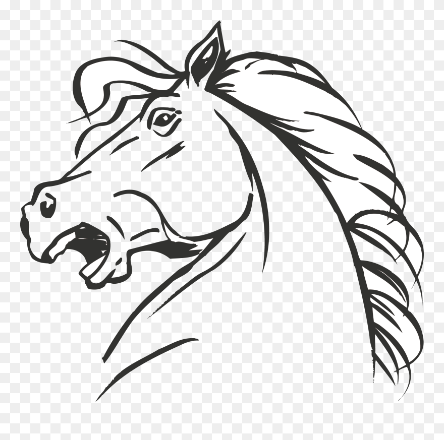 Horse Head Png Clipart - Horse Head Transparent Png