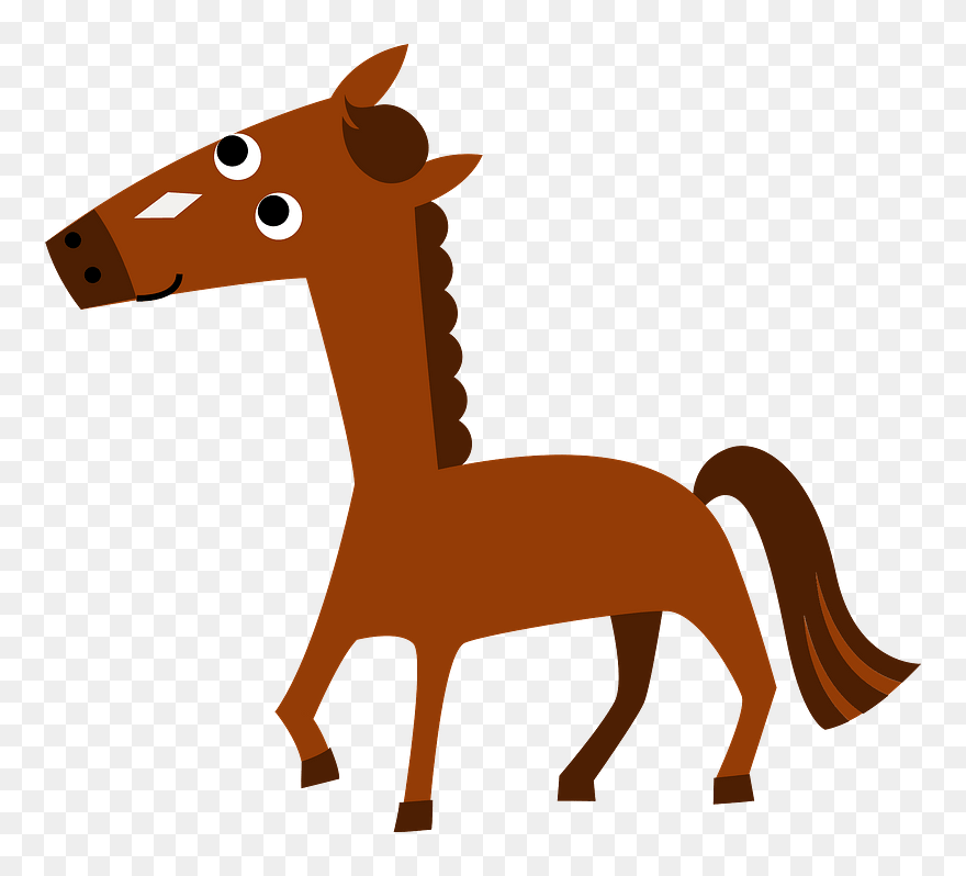 Horse Animal Clipart - ウマ イラスト - Png Download