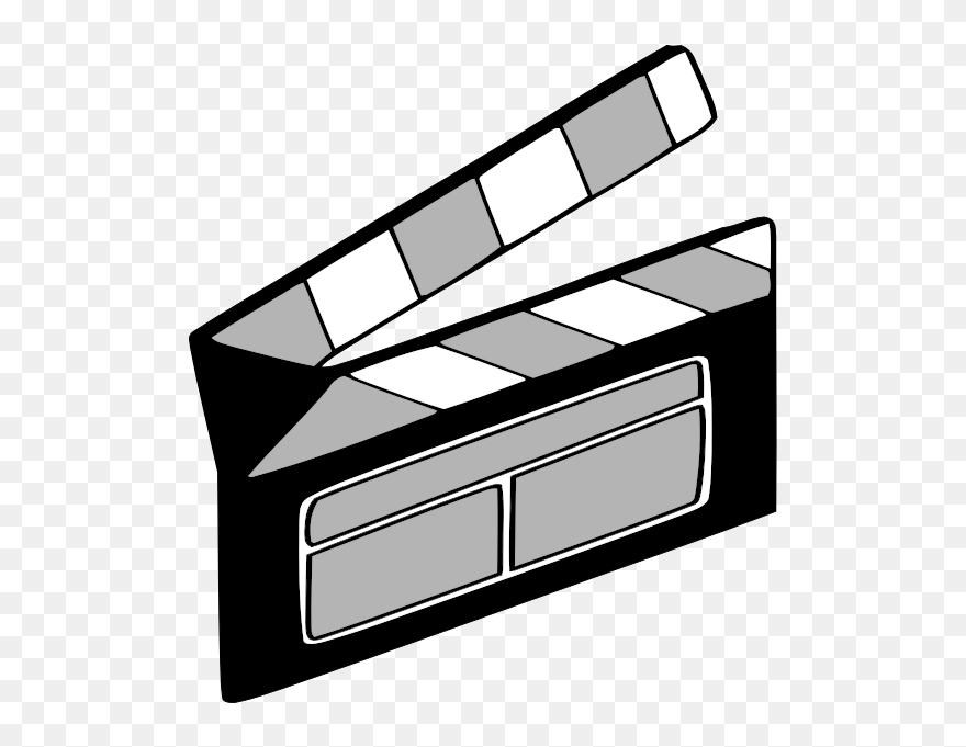 Film Clapper - Film Clipart - Png Download