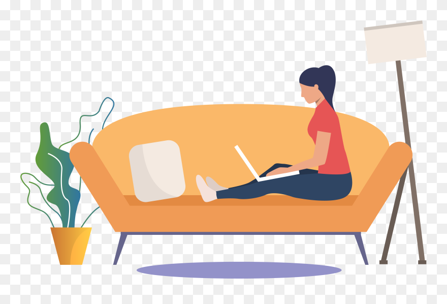 Tips To Stay Productive While Working From Home Clipart