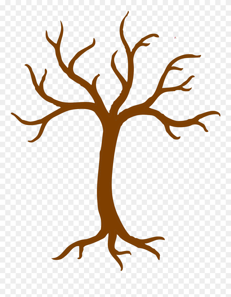 Black And White Tree Clipart - Png Download