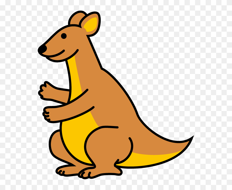 Kangaroo Face Clipart - Kangaroo - Png Download