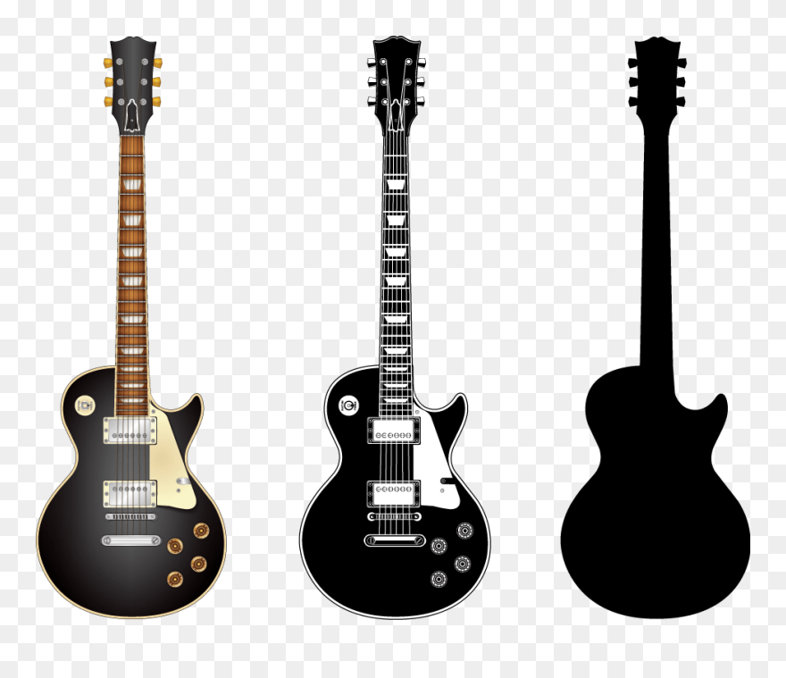 Electric Guitar Pictures - Epiphone Les Paul Standard Clipart