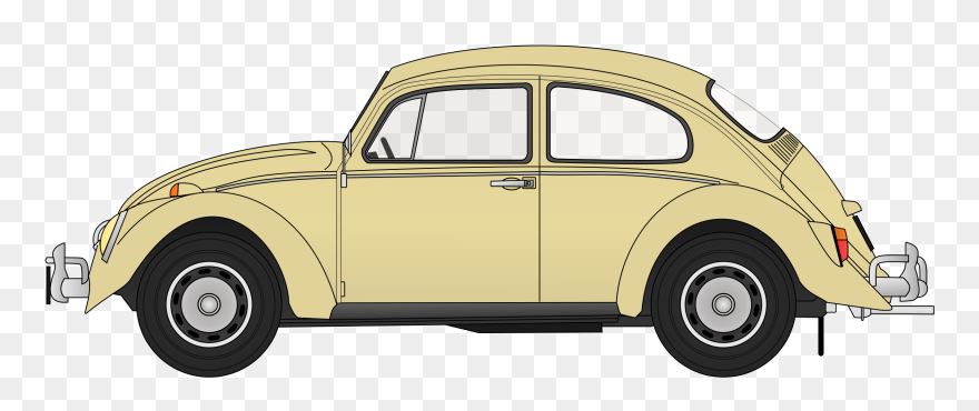 Volkswagen Vector Bug Vw - Vw Beetle Clipart - Png Download