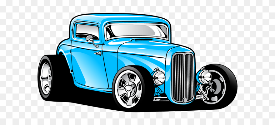 Hot Rod Clipart Png Transparent Png