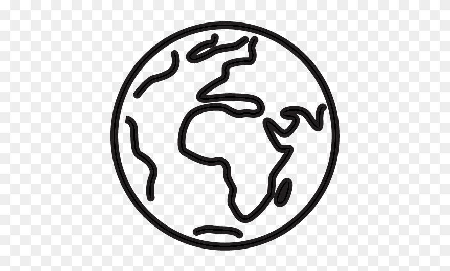 Draw A Simple Earth Clipart