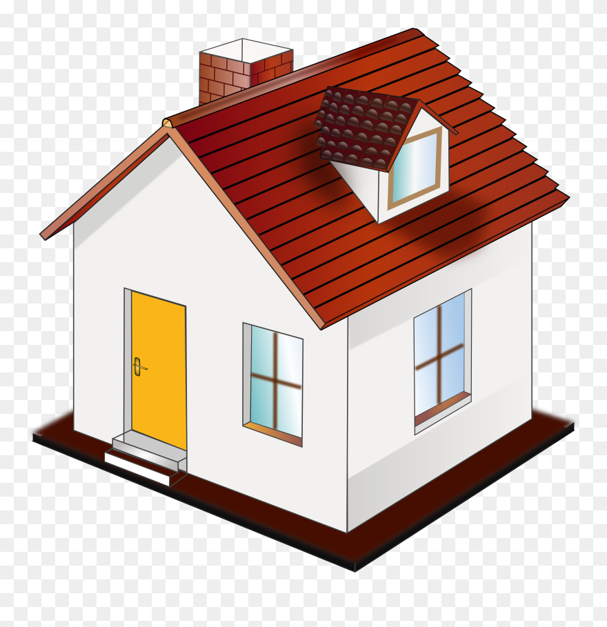 Clip Art Portable Network Graphics Transparency House - House Side View Clipart - Png Download