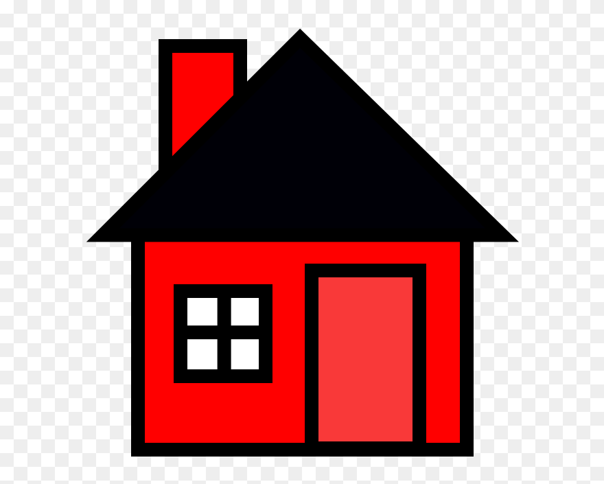 Download Red House Svg Clip Arts House Made Of Shapes Png Download 5569329 Pinclipart PSD Mockup Templates