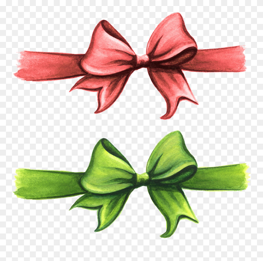 Painting Ribbon And Arrow - 蝴蝶結 素描 Clipart