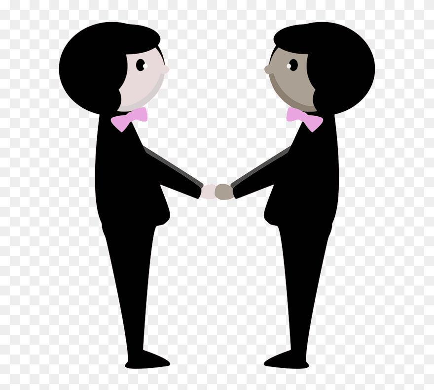 Wedding Day Grooms Clipart - Love Cartoon No Background - Png Download