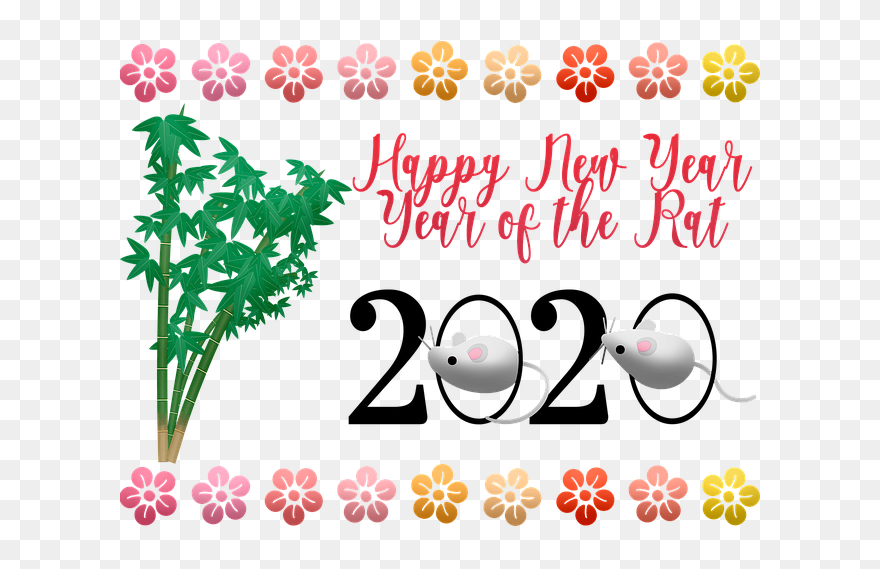 Kung Hei Fat Choy 2020 Greetings Clipart