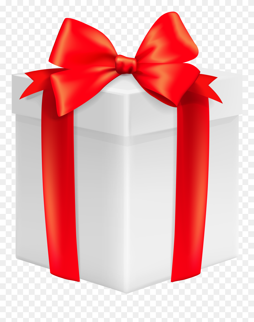 White Gift Box Png Clip Art Imageu200b Gallery Yopriceville Transparent Png