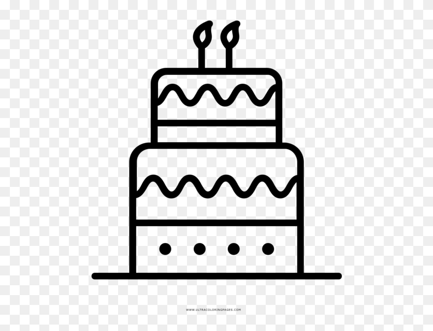 Torta Di Compleanno Disegno Clipart