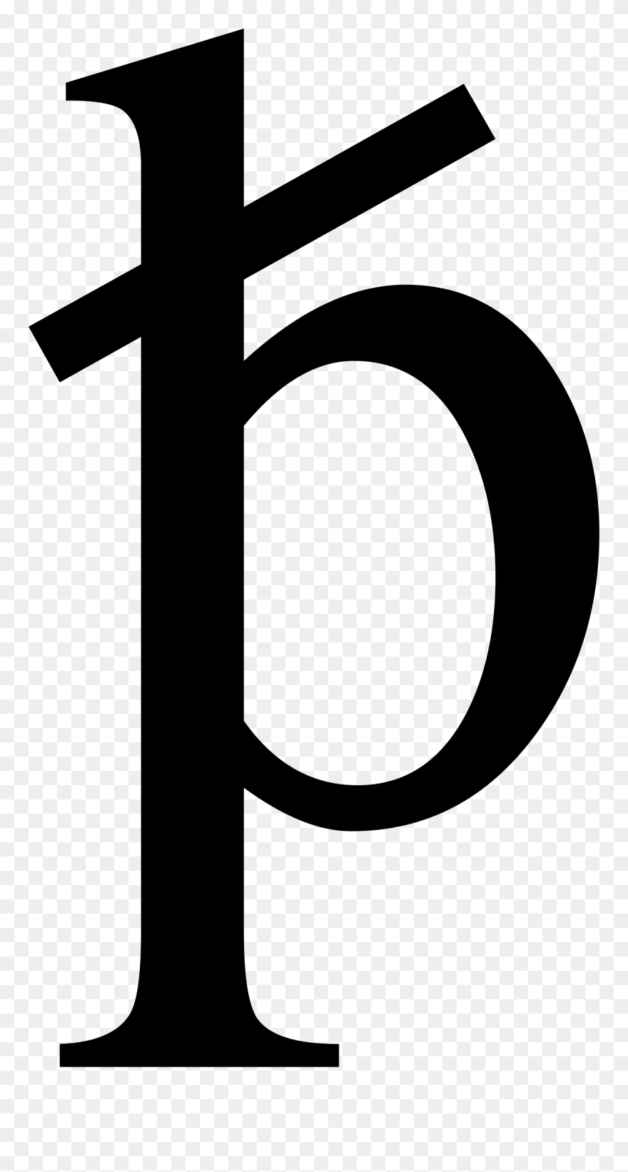 Thorn Letter Clipart