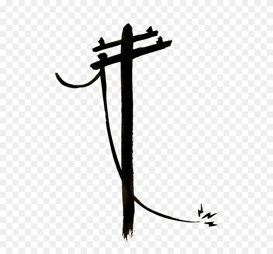Fallen Power Line Png - Downed Power Line Png Clipart
