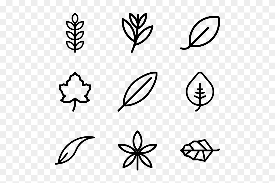 Plants Clipart Minimalist - Vector Graphics - Png Download