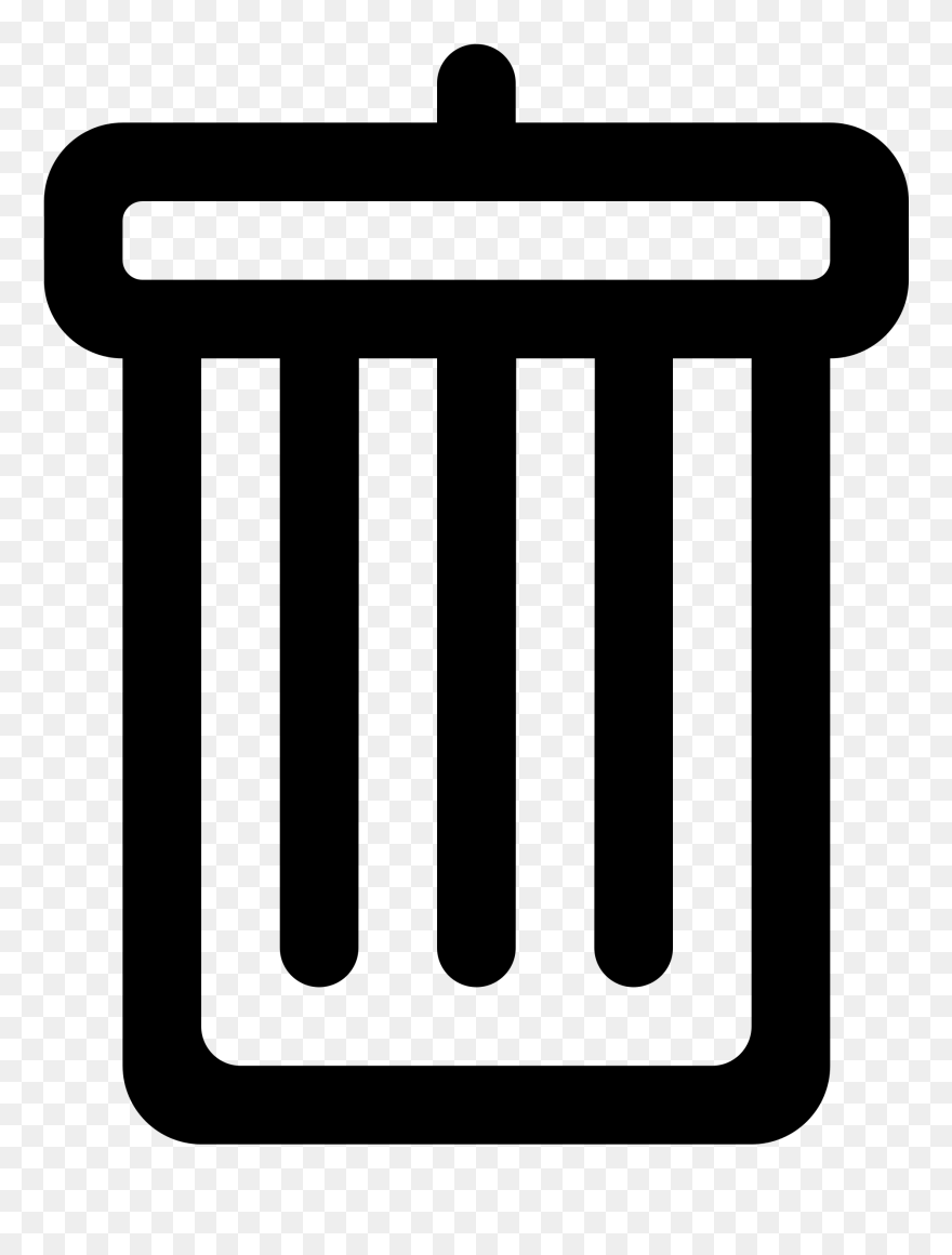 File - Octicons-trashcan - Svg - Scalable Vector Graphics Clipart