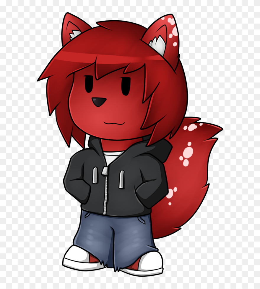 Drawn Ferret Chibi - Cartoon Clipart