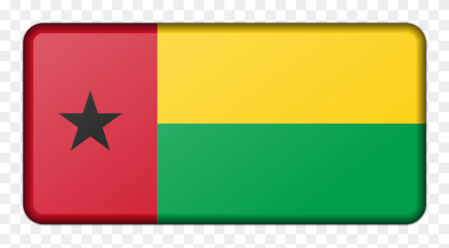 Flag Of Guinea Bissau Clip Arts - Flag Of Guinea-bissau - Png Download