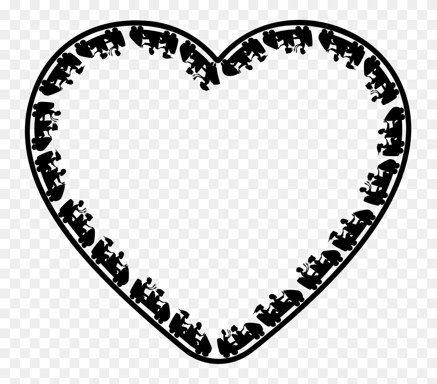 Roller Coaster Heart - Clipart Roller Coaster Loop - Png Download