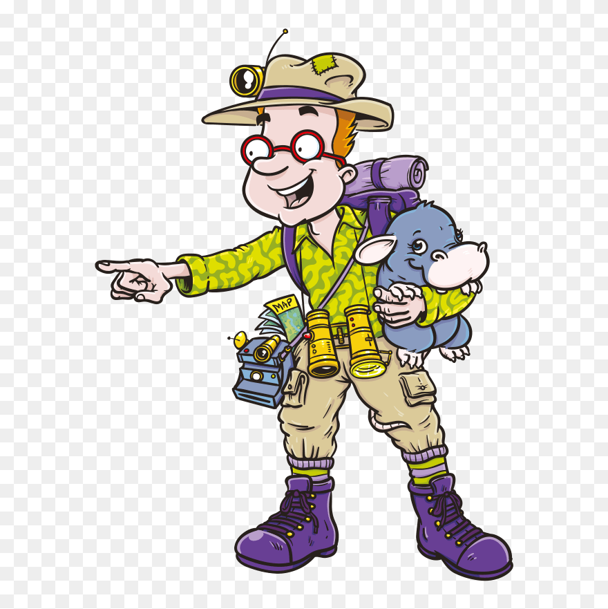 Ceratopia Paultons Park Prof Blast Explorer - Cartoon Clipart