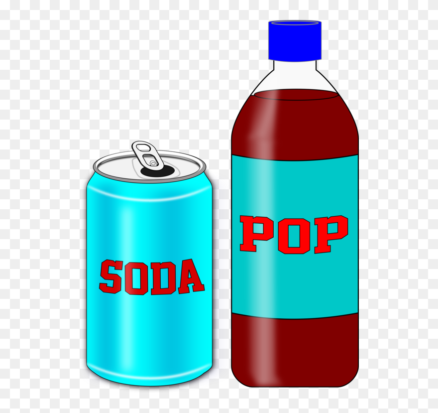 Diet Soda,turquoise,liquid - Clipart Transparent Clipart Soft Drink - Png Download