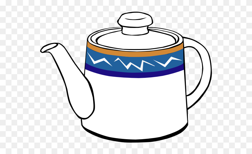Fast Food, Drinks, Tea, Pot - Teapot Clipart - Png Download