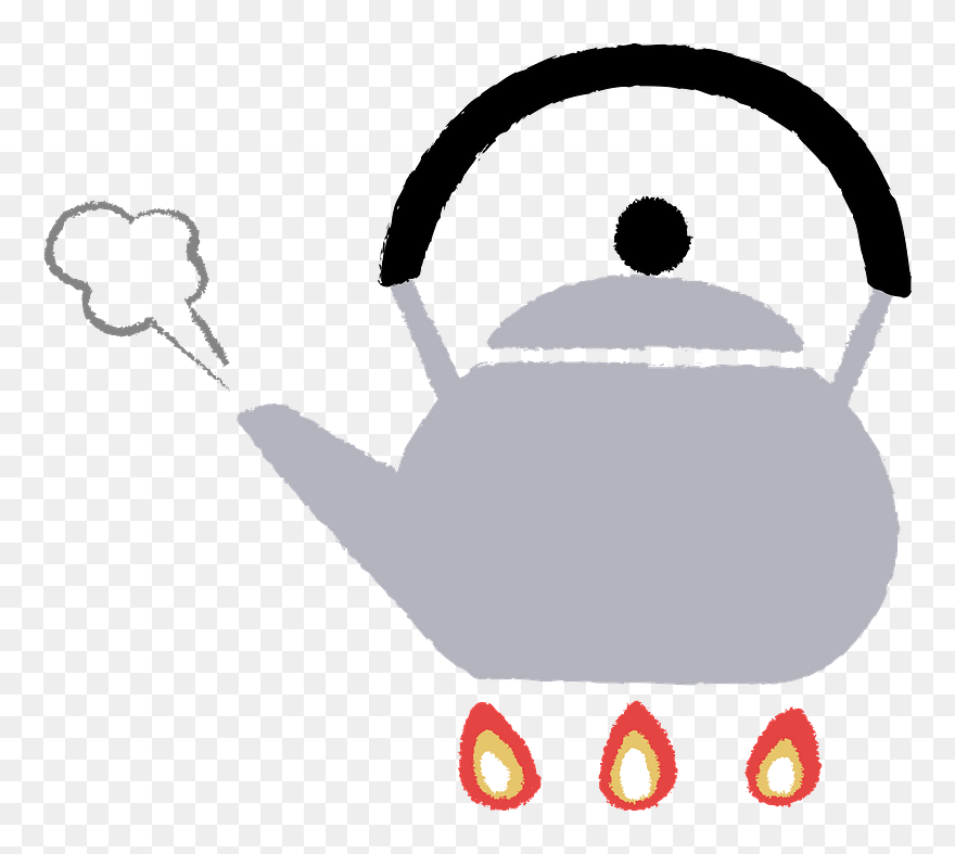 Boiling Kettle Clipart - Teapot - Png Download