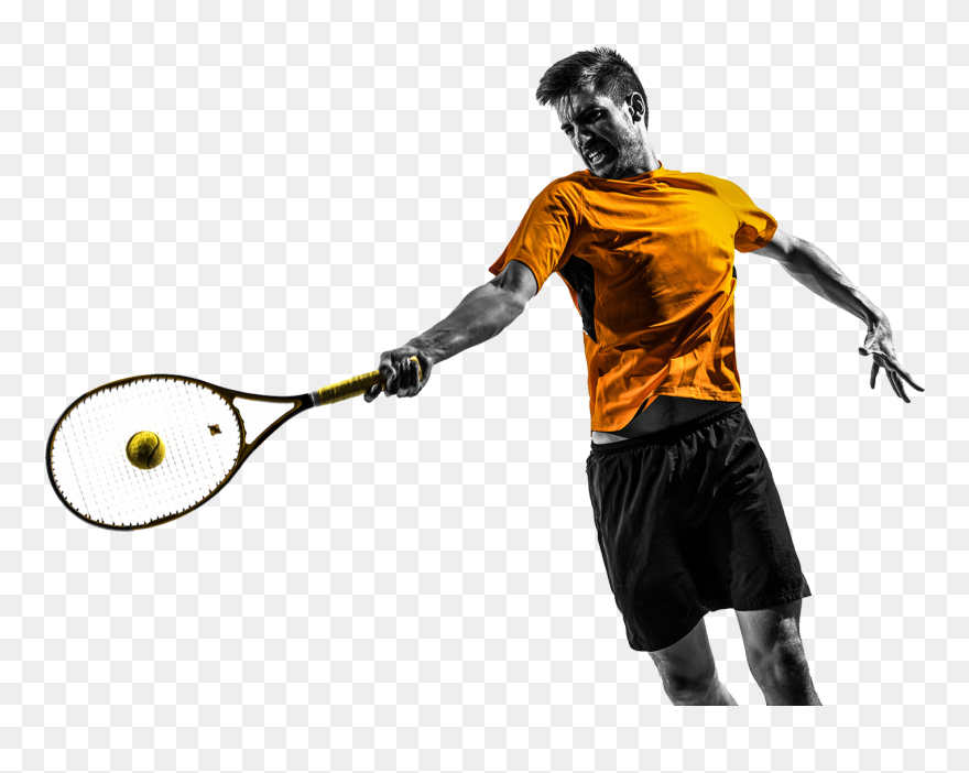 Tennis Session Training Usi Weston - Tennis Player Png Clipart