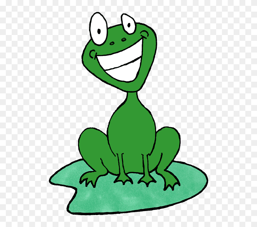 Clipart Spring Frog - Frog Clip Art - Png Download
