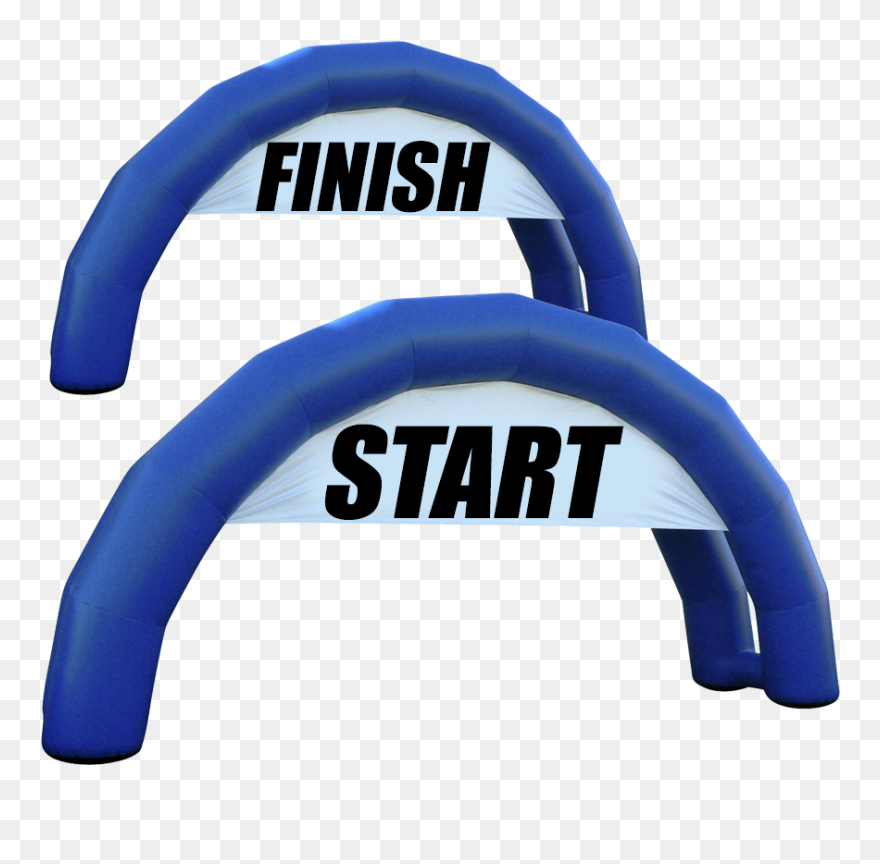 Starting Line Png - Inflatable Start Line Arch Clipart