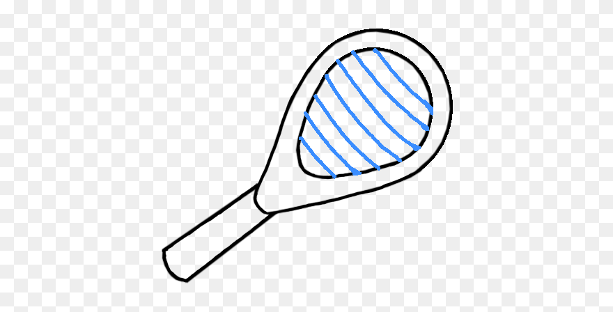 Tennis Racket Clip Art - Png Download