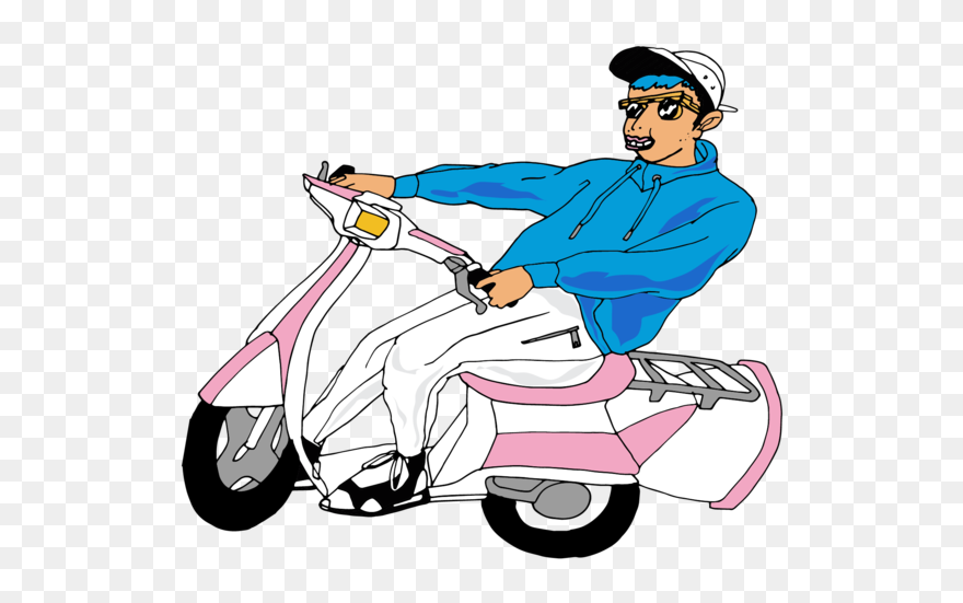 Life Of Quan Re - Scooter Clipart